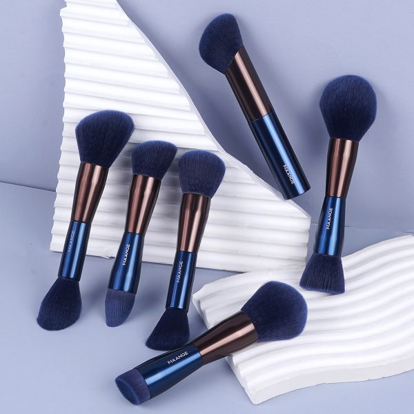 MAANGE Custom New Arrival 6PCS Makeup Brushes Foundation Brushes Concealer Brushes Facial Professional Makeup Brush Set