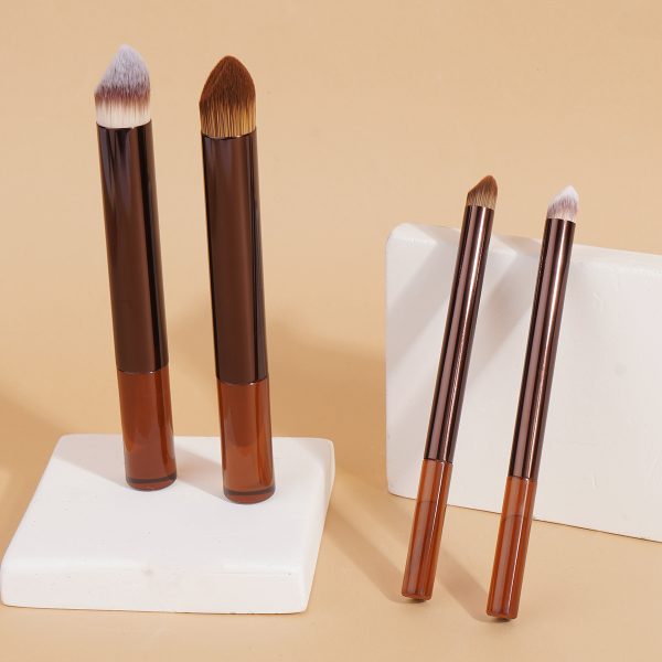MAANGE Wholesale Custom OEM&ODM 4PCS Makeup Brush Synthetic Hair Customizable Facial Professional Makeup Brush Set