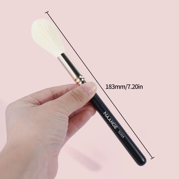 MAANGE 2pcs Makeup Brush Set Loose Powder Blush Contouring Custom logo Private Label Professional Makeup Brush Set