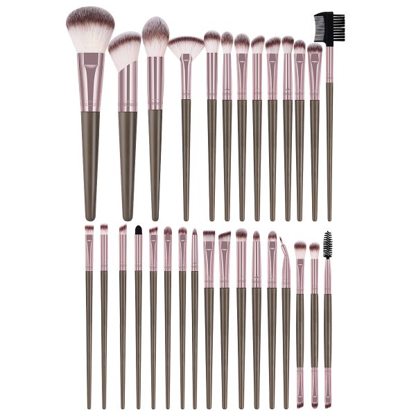 MAANGE Professional 30pcs Face Makeup Brush Set Foundation Blush Contouring Eyeshadow Cosmetic Beauty Wholesale Makeup Tools