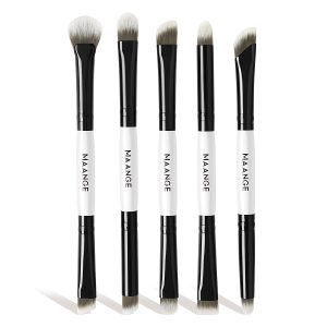 MAANGE  Wholesale Custom OEM&ODM 5PCS Eyeshadow Makeup Brush Set Highlights Concealer Professional Makeup Brush Set