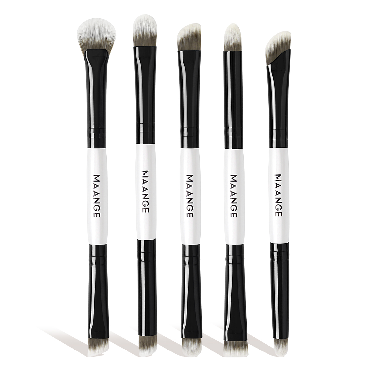 MAANGE  Wholesale Custom OEM&ODM 5PCS Eyeshadow Makeup Brush Set Highlights Concealer Professional Makeup Brush Set - 图片 1