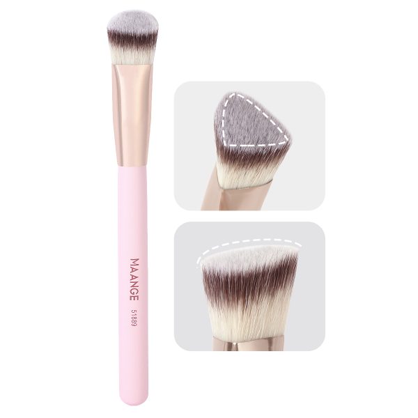 MAANGE Wholesale Single Makeup Brushes Foundation Concealer Contour Blush Private Label Custom Logo Concealer Makeup Brushes