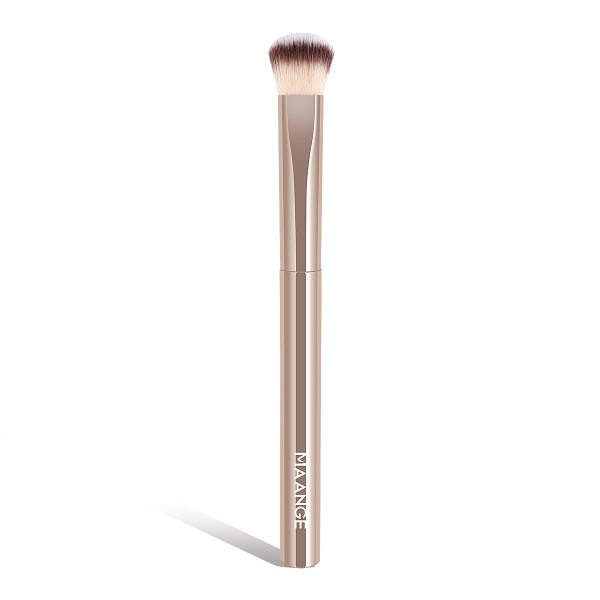 MAANGE Custom OEM&ODM Private Label Flat Foundation Brush for Liquid Wholesale Vegan Soft Full Coverage Makeup Brushes