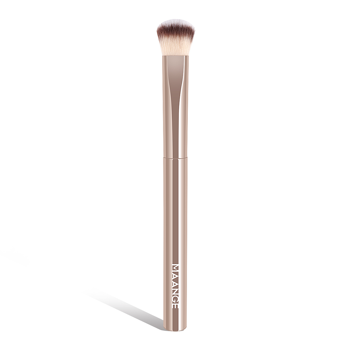 MAANGE Custom OEM&ODM Private Label Flat Foundation Brush for Liquid Wholesale Vegan Soft Full Coverage Makeup Brushes - 图片 1