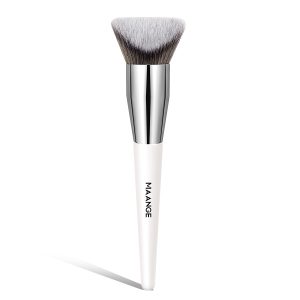 MAANGE Single Makeup Brush High Quality logo Triangular Surface Design Foundation Contouring Custom Makeup Brushes