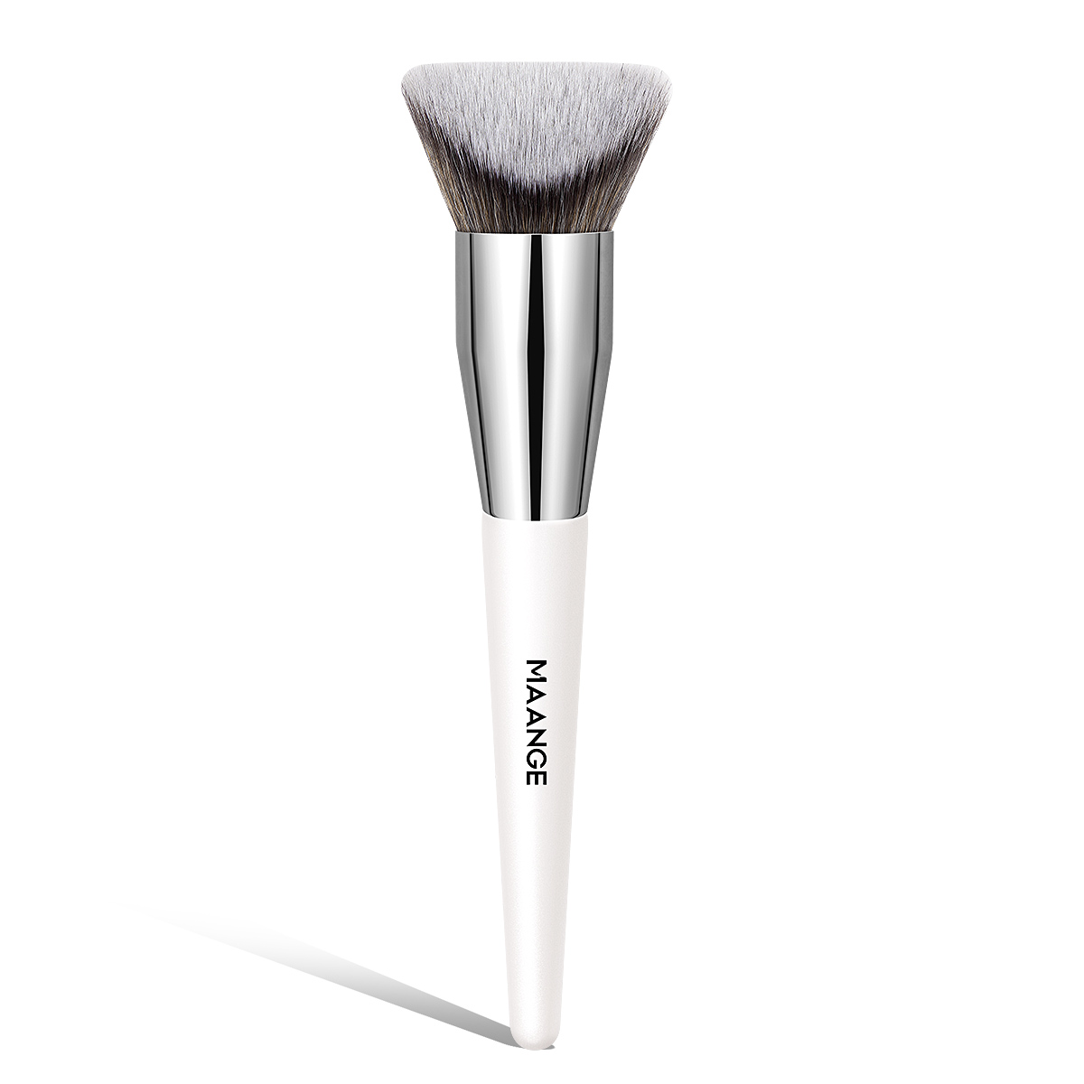 MAANGE Single Makeup Brush High Quality logo Triangular Surface Design Foundation Contouring Custom Makeup Brushes - 图片 1