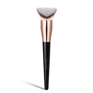MAANGE Single Makeup Brush High Quality logo Triangular Surface Design Foundation Contouring Custom Makeup Brushes