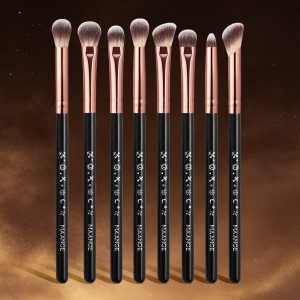 MAANGE Custom OEM&ODM  8PCS Facial  Brush Profesional Eyeshadow Makeup Brush Private Label  Customizable Makeup Brush Kit