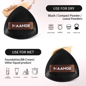 MAANGE Professional 7pcs Double-ended Makeup Brush Set Loose Powder Eyes Foundation Facial  Brush  Makeup Tools - 图片 9