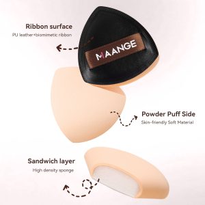 MAANGE Professional 7pcs Double-ended Makeup Brush Set Loose Powder Eyes Foundation Facial  Brush  Makeup Tools - 图片 10
