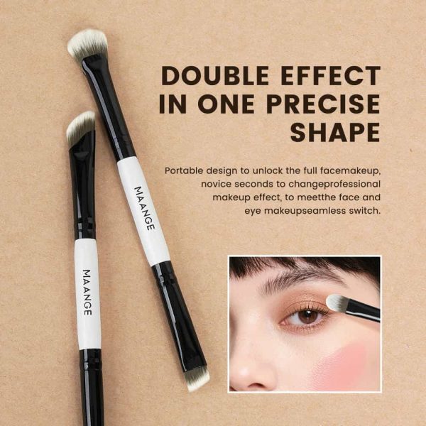 MAANGE  Wholesale Custom OEM&ODM 5PCS Eyeshadow Makeup Brush Set Highlights Concealer Professional Makeup Brush Set