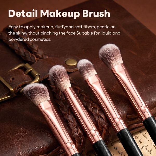 MAANGE Wholesale Custom logo OEM&ODM 12PCS Makeup Brushes Set Facial Professional Makeup Brushes Set
