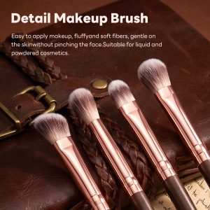 MAANGE Wholesale 12PCS Makeup Brushes Set Loose Powder Foundation Eyeshadow Facial Professional Makeup Brushes Set - 图片 3