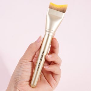 MAANGE Wholesale Foundation Brush Wood Handle Single Makeup Foundation Brush Facial Makeup Brushes - 图片 7