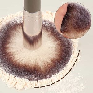 MAANGE Wholesale Custom Logo 17pcs Cosmetic Brush Set Foundation Loose Powder Contour Concealer Eyeshadow Face Makeup Brush Set - 图片 3