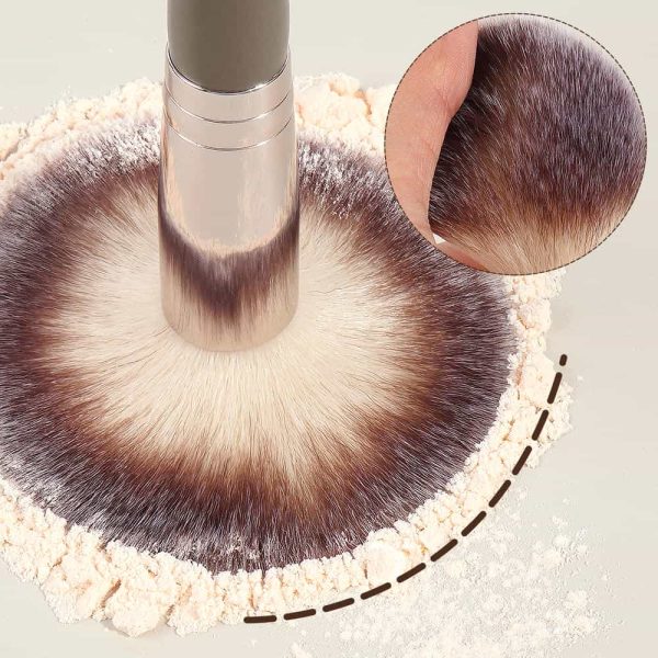MAANGE Wholesale Custom Logo 17pcs Cosmetic Brush Set Foundation Loose Powder Contour Concealer Eyeshadow Face Makeup Brush Set