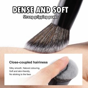 MAANGE Wholesale Hot Selling Custom Logo Dual-Ended Foundation Concealer Loose Powder Blush Single Makeup Brush - 图片 3