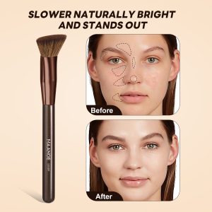 MAANGE Wholesale New Arrival  16pcs Double-ended Brush Eye Shadow Loose Powder Foundation Liquid  Professional Makeup Brush Set - 图片 4