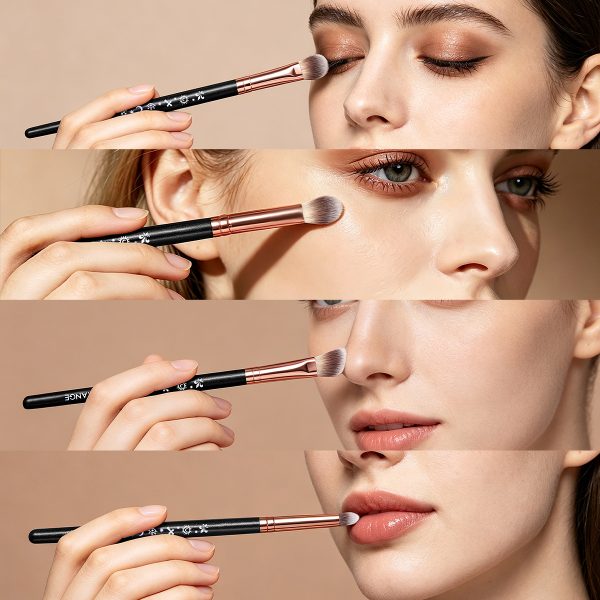 MAANGE Wholesale Custom logo OEM&ODM 12PCS Makeup Brushes Set Facial Professional Makeup Brushes Set