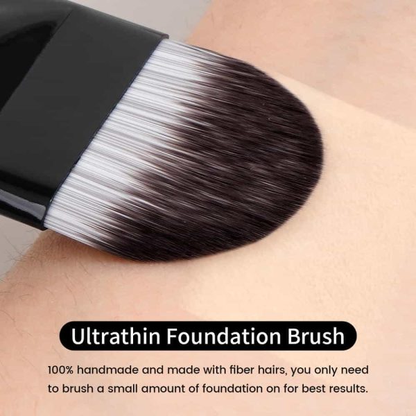 MAANGE Custom OEM&ODM Private Label Flat Foundation Brush for Liquid Wholesale Soft Full Coverage Makeup Brushes