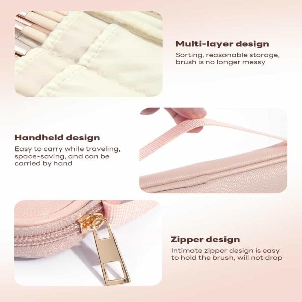 MAANGE Wholesale 15PCS Cosmetics Brushes Cosmetic Bag Private Label & Customizable Makeup Tools Professional Makeup Brush Set