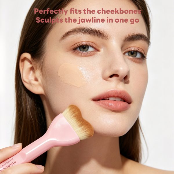 MAANGE Wholesale Custom OEM&ODM Single BB Cream Makeup Brush   Foundation Primer Brush Luxury Professional Makeup Brush