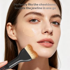 MAANGE Professional Single Foundation Makeup Brush 1pcs Brush  Custom logo Foundation Contouring Professional Makeup Brush - 图片 3