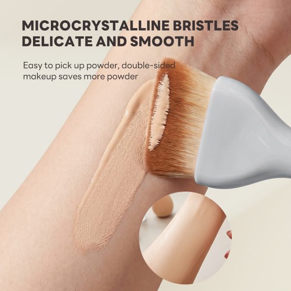 MAANGE Hot Sale Private Label Makeup Brush Wholesale Cruelty Free Handmade Professional Foundation Single Makeup Brush