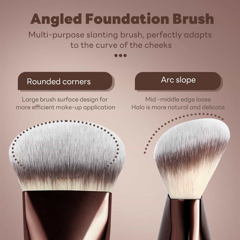 Maange High Quality Customized Single Makeup Brush Foundation  Concealer Makeup Tools Facial Professional Makeup Brushes - 图片 2