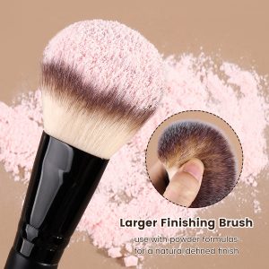 MAANGE Professional 7pcs Double-ended Makeup Brush Set Loose Powder Eyeshadow Foundation Facial  Brush  Makeup Brush - 图片 2
