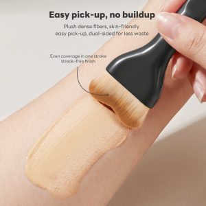 MAANGE Professional Single Foundation Makeup Brush 1pcs Brush  Custom logo Foundation Contouring Professional Makeup Brush - 图片 4