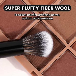 Maange Professional 4pcs Eye Makeup Brush Set Custom OEM&ODM Logo Natural Wholesale Makeup Brushes Set Makeup Tools - 图片 2