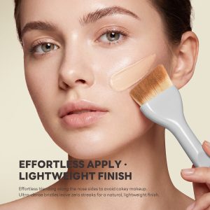 MAANGE Hot Sale Private Label Makeup Brush Wholesale Cruelty Free Handmade Professional Foundation Single Makeup Brush - 图片 6