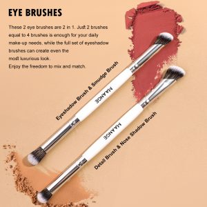 MAANGE Wholesale 6PCS Makeup Brush Foundation Brushes Concealer Brushes Eyeshadow Brush Customizable Facial Makeup Brush Set - 图片 4