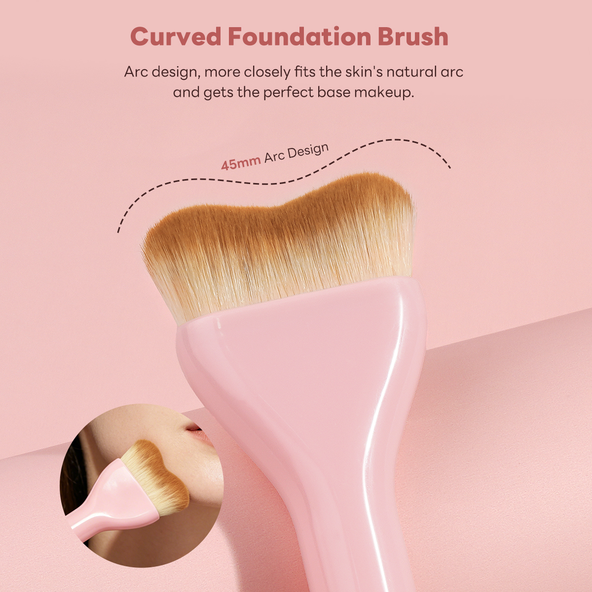 MAANGE Wholesale Custom OEM&ODM Single BB Cream Makeup Brush   Foundation Primer Brush Luxury Professional Makeup Brush - 图片 5