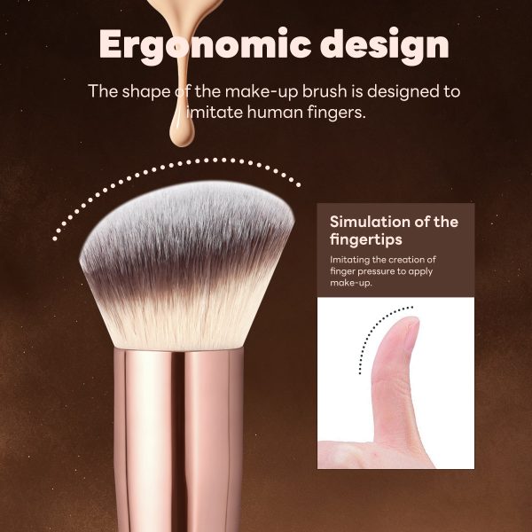 Maange Professional 4pcs Makeup Brush Set Custom OEM&ODM Logo Natural Wholesale Makeup Tools Makeup Brushes Kit