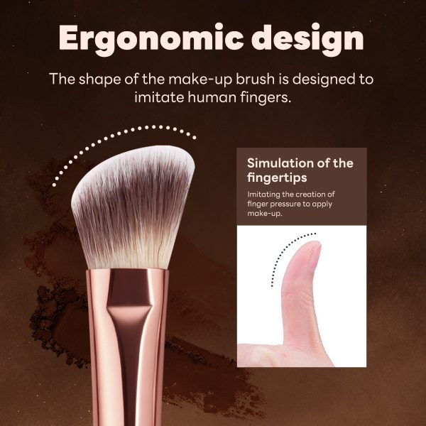 MAANGE Custom OEM&ODM 8PCS Facial Brush Profesional Eyeshadow Makeup Brush Private Label Customizable Makeup Brush Set