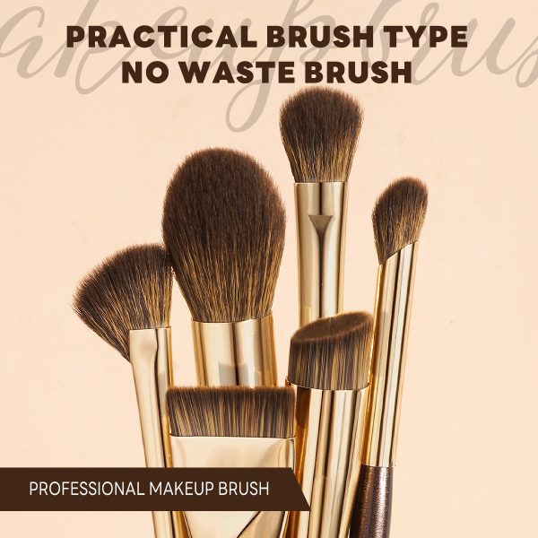 MAANGE Wholesale Custom Logo 11pcs Double-ended Makeup Brush Set Makeup Brush Tool Professinal Facial Makeup Brush Set