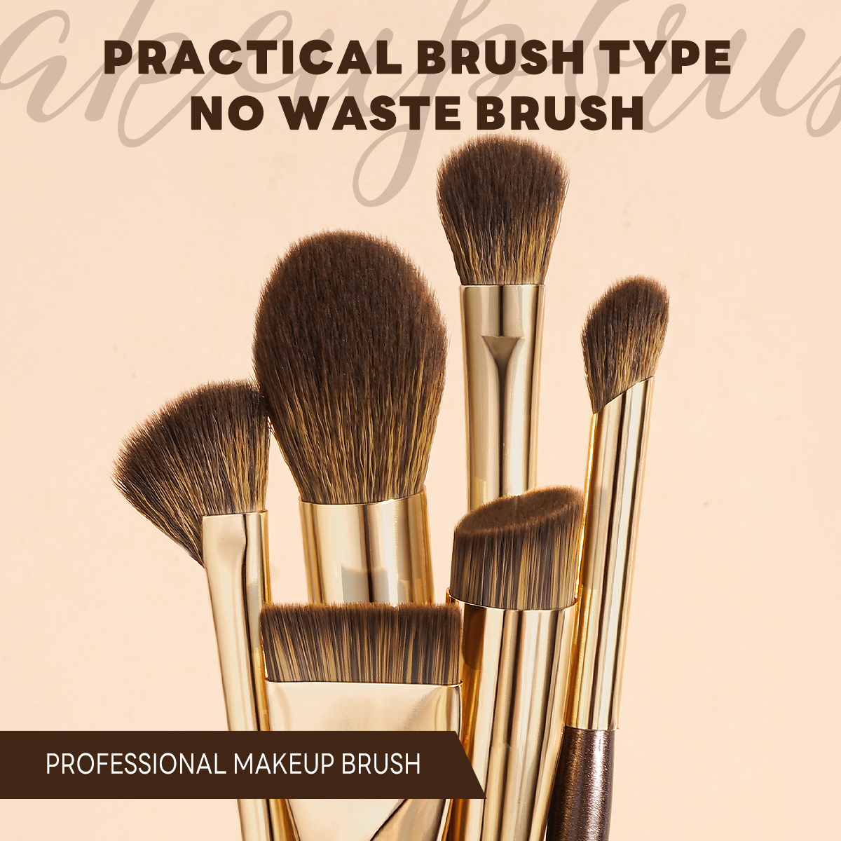MAANGE Wholesale Custom Logo 11pcs Double-ended Makeup Brush Set Makeup Brush Tool Professinal Facial Makeup Brush Set - 图片 3