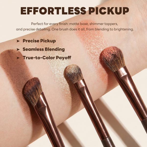 MAANGE Wholesale New Arrival 16pcs Double-ended Brush Eye Shadow Loose Powder Foundation Liquid Professional Makeup Brush Set