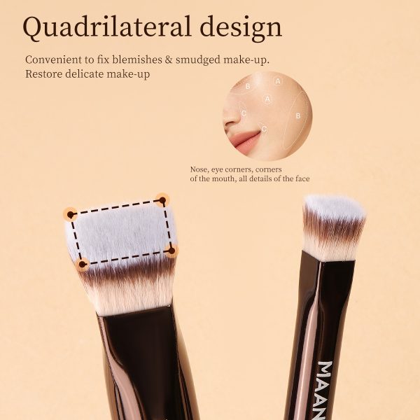 19pcs Private Label Luxury Makeup Brush ODM High Quality Vegan Makeup Brushes 2 Powder Puff Custom Makeup Brush Set