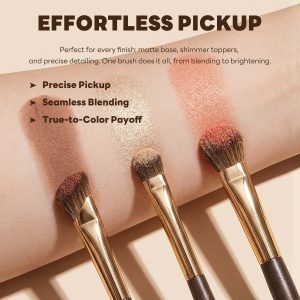 MAANGE Wholesale Custom Logo 11pcs Double-ended Makeup Brush Set Makeup Brush Tool Professinal Facial Makeup Brush Set - 图片 4