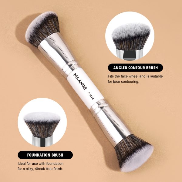 MAANGE Wholesale 6PCS Makeup Brush Foundation Brushes Concealer Brushes Eyeshadow Brush Customizable Facial Makeup Brush Set