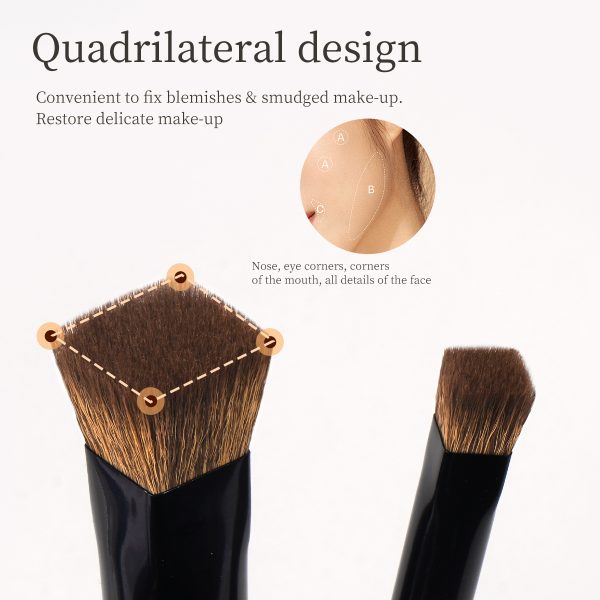 MAANGE Wholesale 19pcs  Makeup Brush Set 2pcs Powder Puff Face Brush Eyeshadow Brush Professional Makeup Brush Set