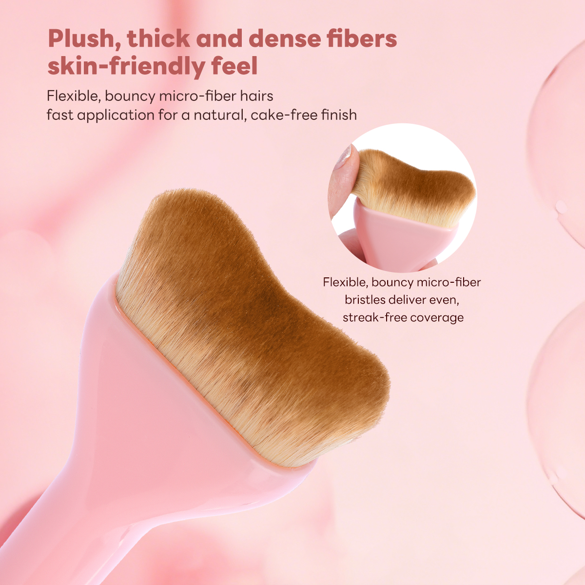 MAANGE Wholesale Custom OEM&ODM Single BB Cream Makeup Brush   Foundation Primer Brush Luxury Professional Makeup Brush - 图片 6