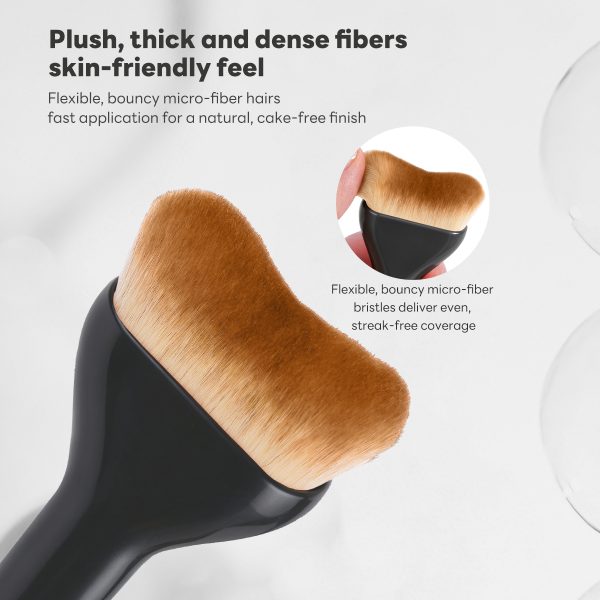 MAANGE Professional Single Foundation Makeup Brush 1pcs Brush  Custom logo Foundation Contouring Professional Makeup Brush