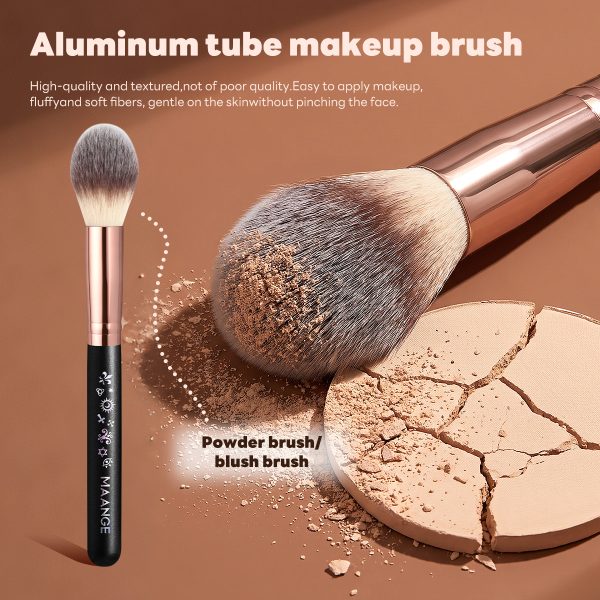 MAANGE Wholesale Custom logo OEM&ODM 12PCS Makeup Brushes Set Facial Professional Makeup Brushes Set