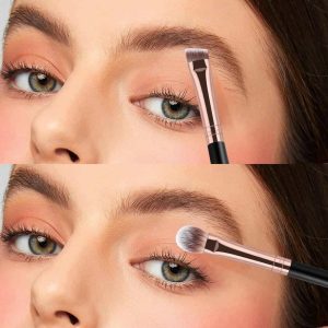 MAANGE Wholesale Custom OEM&ODM 5pcs Wooden Makeup Brushes Factory Eye Professional  Brushes Makeup Set - 图片 4