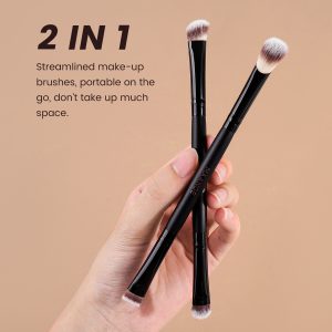 MAANGE Professional 7pcs Double-ended Makeup Brush Set Loose Powder Eyeshadow Foundation Facial  Brush  Makeup Brush - 图片 5